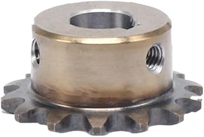 EKWQ-Steel Motor Drive Gear 1pc 08B 14T Precision Industrial Drive Sprocket Wheel Steel 14 Teeth Chain Gear Bore 121415161718192022242528mm Size : 25mm Keyway 8mm