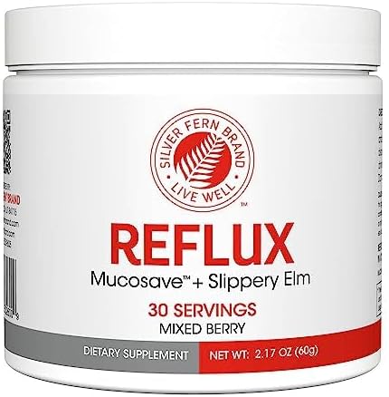 Silver Fern Reflux Digestive Supplement Each Tub = 30 Scoops = 30 Servings