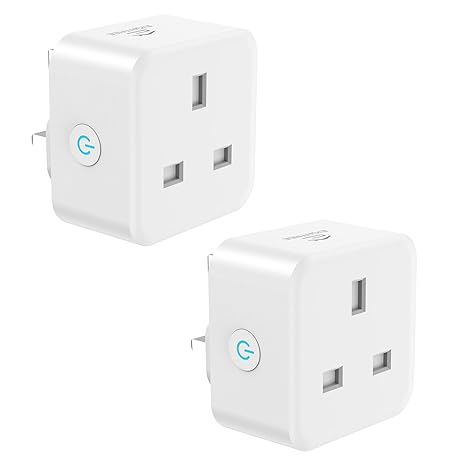 EIGHTREE Smart Plug with Energy Monitoring, 2.4 GHz Only WiFi Plug 2-Pack
