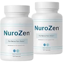 Nerve Support Supplement Alpha Lipoic Acid, B1, B6, B12, Pureblend of MSM, Turmeric Advanced Neuropathy Support Formula for Nerve Health, Tingling & Discomfort Relief 120 Capsules (2-Pack)
