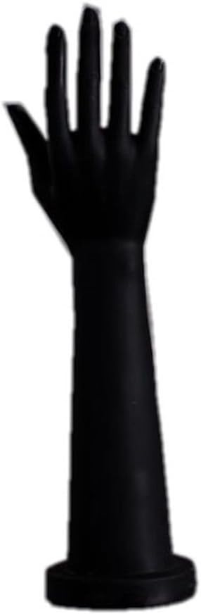 Mannequin Hand Arm Display Base Female Gloves Jewelry Model Stand Black