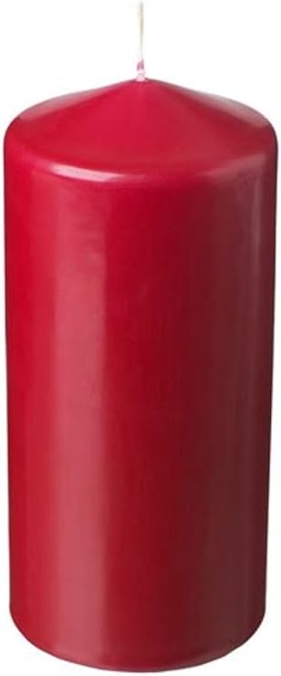 IKEA Phenomenon, Block Candle, 45 Hours, Red TYBBVA9UEK8DA6RM99