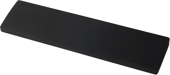 Keychron 12.48" Silicone Wrist Rest for 75% Compact Mechanical Keyboards, Ergonomic Palm Support with Full Honeycomb Non-Slip Base, Compatible with K2/K2 Pro/K2 Max/K2 HE/K6/K6 Pro/K6 HE