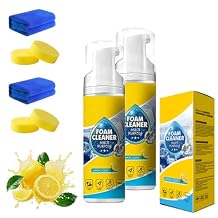 Powerful & Multipurpose Car Interior Foam Cleaner, 2026 New All Around Foam Cleaner, Deep Penetration Rich Foaming Stain Remover for Car & Home (2Set)