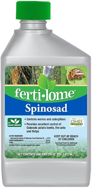 Fertilome Spinosad Bagworm, Tent Caterpillar and Chewing Insect Control Oil, Quart