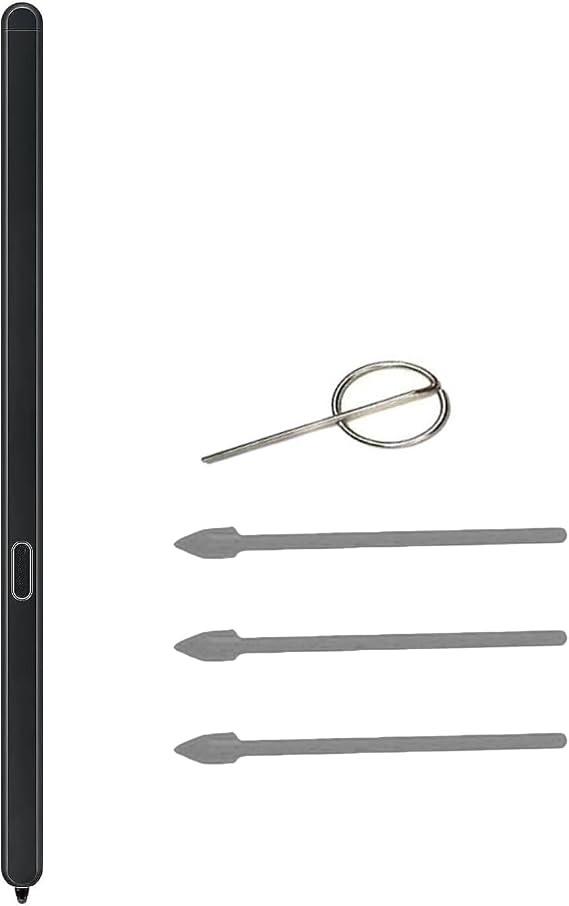 Galaxy Z Fold 5 Stylus Pen Fold Edition for Samsung Galaxy Z Fold5 5G Slim S Pen Galaxy S Pen 5 Fold Edition Stylus EJ-PF946BBEGWW,with Replacement Tips/Nibs+ Eject Pin(Black)