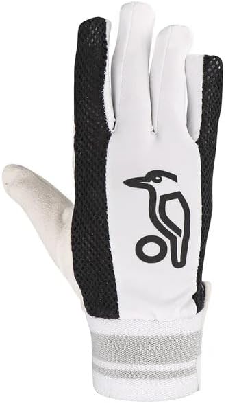 KOOKABURRA Players Replica Wicket Keeping Inner Gloves | Chamois Palm with Memory Foam | Lightweight Wicket Keeper Inners