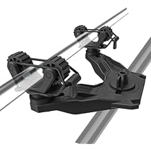 3011 Multifunctional Kayak Paddle Holder, Space-Saving Kayak Paddle Holder, Offset Paddle Holder Kayak Track Mount, Kayak Rail Accessories for Fishing