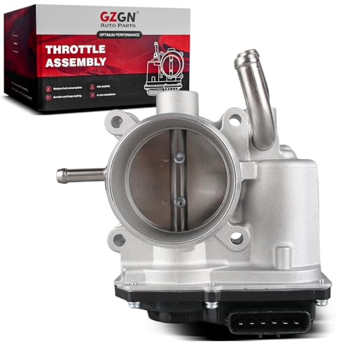 Electronic Throttle Body Assembly Compatible with Hyundai Veloster 2012-2017, Accent 2012-2019 & Kia Rio 2012-2018, Soul 2012-2019 & Dodge Attitude 2012-2014, 1.6L 4Cyl, Replace# 35100-2B300