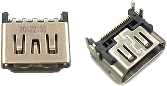zalati HDMI Port Socket Replacement Jack Connector Connector Compatible with PS5 Console