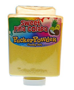 Pucker Powder Sweet Pina Colada,Party Favors - Weddings - Receptions - Bridal and Baby Showers - Birthdays - Toppings - Decorations, 9.5oz: - 1 Ct