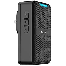 STECHRO Plugin Door Chime Receiver Part,62 Tunes,600Ft, 5 Volume Levels,3 Modes Need to Work with STECHRO Door Sensor, Black