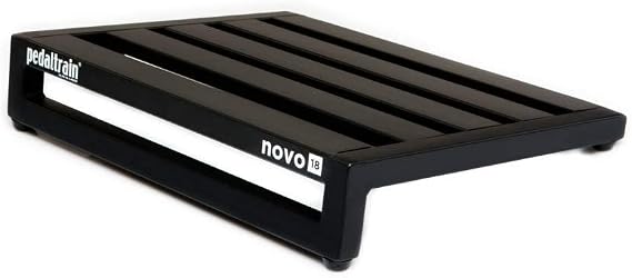 Pedaltrain NOVO 18 5-RAIL 18" x 14.5" PEDALBOARD w/Soft Case and Voodoo Lab Peda