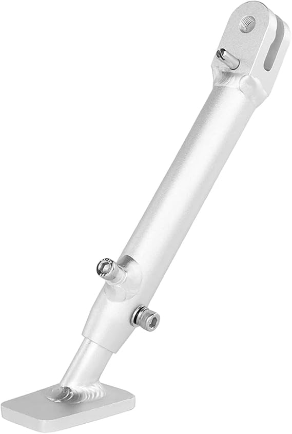 Motorbike Stand/Fit For Kawasaki zx-10r ZX10R 2016-2025 Ninja ZX-10RR 2017-2025 Motorcycle Adjustable Kickstand Side Stand Foot Peg Support(Silver)
