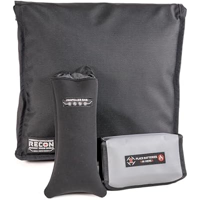 Mission Darkness Recon Faraday Drone Shield  Military-Grade RF Shielding for Drones UAVs Electronics Mobile Devices  Digital Forensics Signal Isolation Anti-tracking Travel Protection Bag