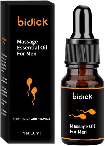Men Energy Massage Essential Oil for Sex, Enlarge and Permanent Thickening Growth Pills Increase Dick Liquid for Health Care, Delay Performance Boost Strength (10ml)