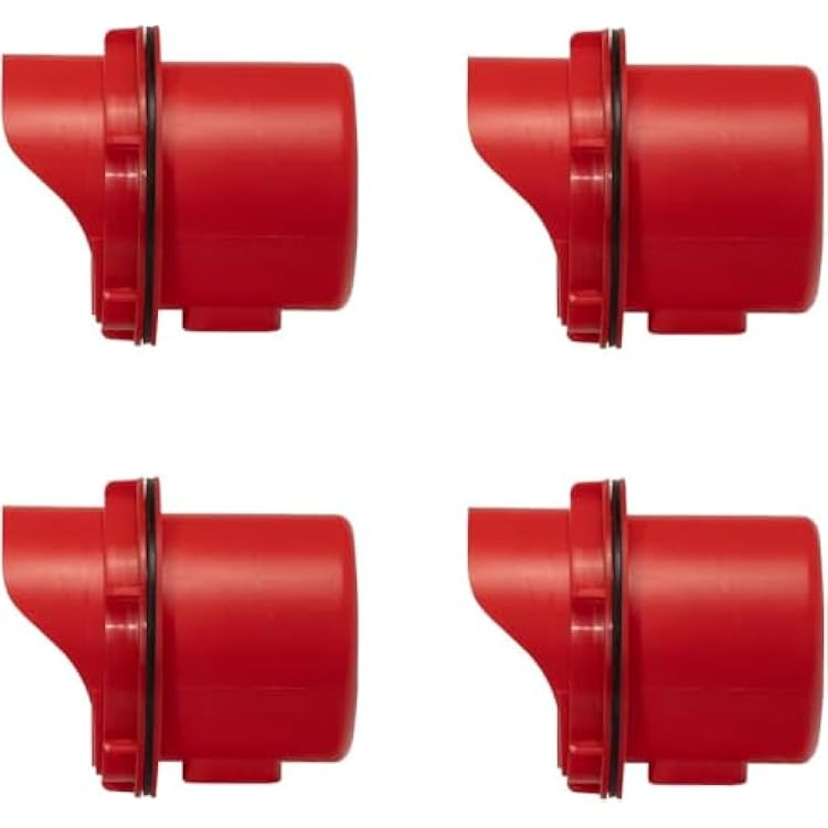 RentACoop Chick2Chicken DIY Medium 4-Port Feeder Kit with Built-in Slider Port Covers