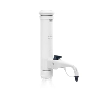 ONiLAB Bottle Top Dispenser, 1060 mL, Safely & Precisely Dispenses Chemicals and Reagents from Lab Bottles, Includes 5-Size Adapters: S40, GL32, GL38, GL25, GL28 (Dispenser Only)