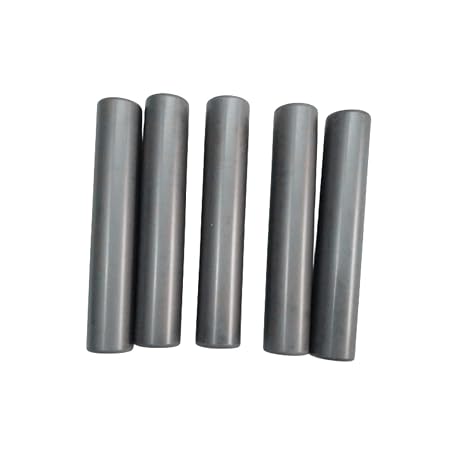 Atmospheric Sintering Silicon Carbide Rods, SiC Cylindrical Rod, Round Silicon Carbide Cylinder, Wear Resistance, Corrosion Resistance and High Temperature Resistance (1, Diameter*Height, 6.9 * 50mm)