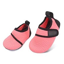 L-RUN Infant Water Shoes Barefoot Skin Aqua Sock Breathable Beach Swim Pool Walking Shoes for Baby First Walker Non Slip