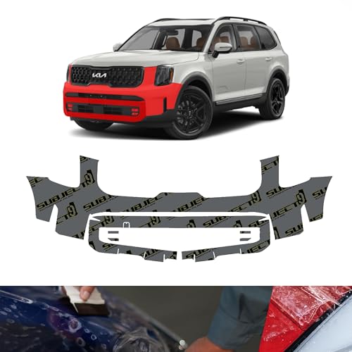 Pre-Cut PPF Front Bumper Paint Protection Film for KIA Telluride X-LineX-Pro 2023 2024