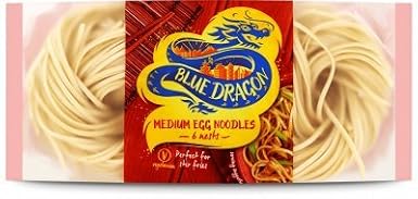 Blue Dragon Medium Egg Noodles Nests (300g)