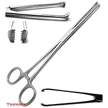 Hemostat Tuffier Artery Forceps 8" Teeth Tip 5x6 Stainless Steel Instrument