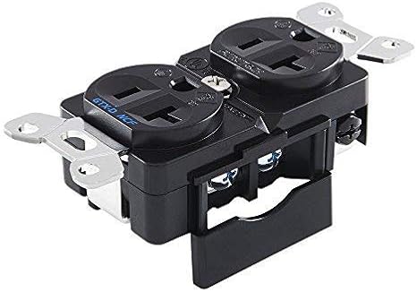 Furutech GTX-D NCF(R) Ultimate Nano-Crystal Rhodium-Plated AC Duplex Receptacle