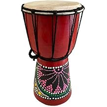 Jive Djembe Drum Solid Wood African Drum Hand Crafted - 12" High