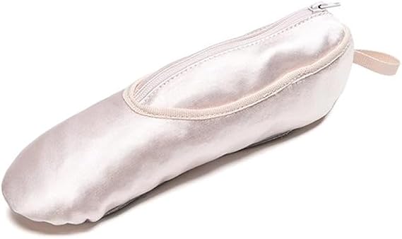 WENDYWU Ballet Shoe Makeup Bag, Portable Shoe Shape Makeup Tools Organizer, Travel Makeup Bag for Women, Make Up Bag Unique for Dancers & Dance Lovers