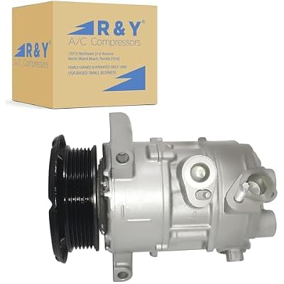 RYC Automotive Air Conditioning Compressor IG395 Fits Dodge Caliber 1.8L, 2.0L, 2.4L 2007-2008; Fits Jeep Patriot 2.0L, 2.4L 2007-2008; Fits Jeep Compass 2.0L, 2.4L 2007-2008