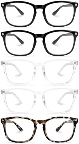 NZKNP Blue Light Glasses for Woman Men,Blue Light Blocking Glasses,Clear Glasses