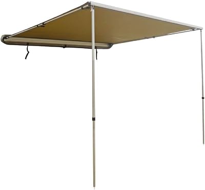 Front Runner Easy-Out Awning - Waterproof, UV-Resistant Camping and Outdoor Overland Sun Shade Shelter for Large SUV Cars, 2M