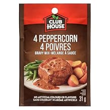 Club House 4 Peppercorn Sauce 31 Grams 12 Count Imported From Canada