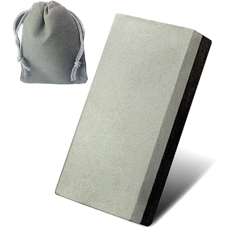 1PC Small Sharpening Stone Dual Sided 400#800# Combination Pocket-sized Whetstone, Rough Grinding Silicon CarbideBoron Carbide Stone1.97x0.98x0.39inch