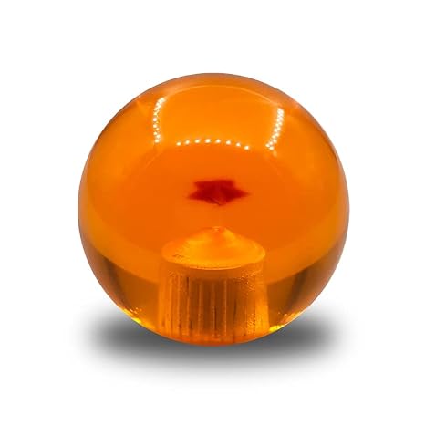 SZJLMKJ Joystick ball top handle Star Balltop Clear Ball Top Handle for ZIPPY SANWA SEIMITSU Hori Crown M6 Joystick (1 star)