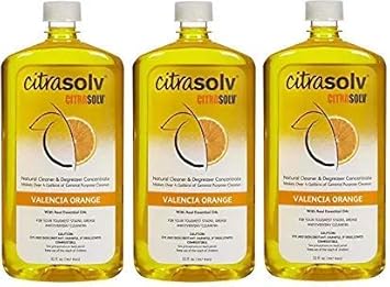 Citra Solv Natural Cleaner & Degreaser Concentrate, Valencia Orange, 32 Ounce (Thr k)