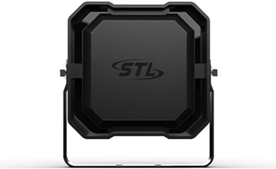 SpeedTech Lights Icon 100-Watt Siren Speaker Compact Black Finish High-Performance Speaker for Police, Fire, and Ambulance Emergency Vehicles