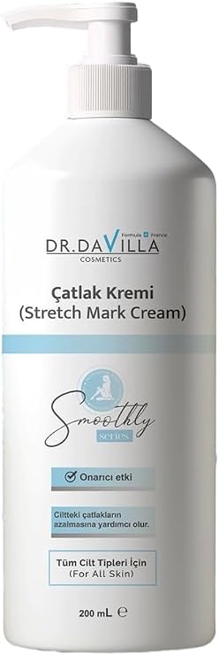smoothly DR.DAVİLLA 200ML Çatlak Karşıtı Ve Yoğun Nemlendirici Onarıcı Krem (hamilelik Ve Sporcu Çatlakları)