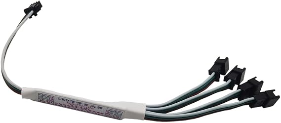 WS2812B WS2811 16703 SK6812 WS2814 etc 3 pin RGB IC TTL Amplifier 1 to 4 Support 3 pin addressable LED Strip,LED String,Fairy String,LED Matrix,LED Module etc DC5V DC12V DC24V