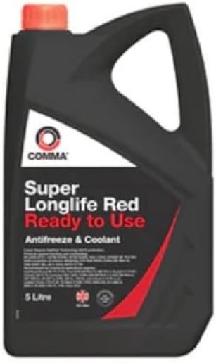 Comma SLC5L Super Red Ready to Use Antifreeze and Coolant, 5 Litre