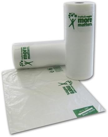 1015, 10x15-Inch Produce Polyethylene Bags, Take Out Disposable Plastic/Bread and Grocery Cleard Bags Roll, (4 Rolls Case)
