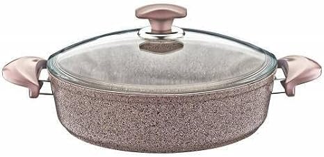 Oms 3310 Granit Karnıyarık ve Pilav Tencere 22cm Q 22 X 7,5 CM