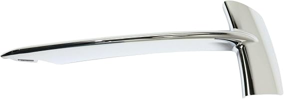 GGDZTMNB Bumper Trim for BMW for X5 sDrive35i/xDrive35d/xDrive35i/xDrive50i 2014-2018 Front Driver Side Chrome 14483851 51117325395 237-1158