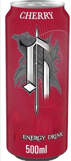 Cherry Energy Drink 500ml (Pack of 12) "Ignite Your Passion with Every Sip" For All Occasions