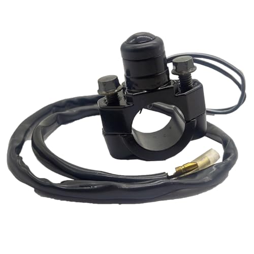 RAYANA 78 ATV Motorcycle Horn Switch Momentary Push Button Switch Electric Power Start Kill Switch 12V