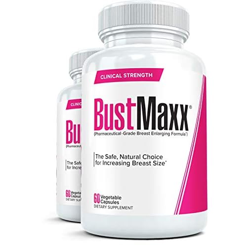 All Natural Bust Enlarging & Enhancement Supplement Capsules, 120 Count