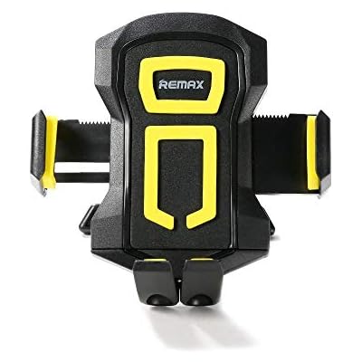 Remax Phone Holder RM-C14 Car Holder with Telescopic Fixation for Ventilation Grille Black