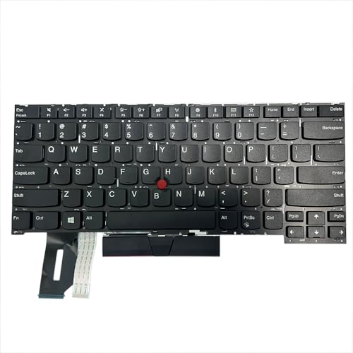 Suyitai US Non Backlight Keyboard Laptop Replacement for Lenovo ThinkPad T14S SN20W19559 PK131L51B00