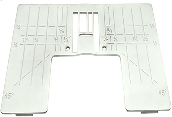 LNKA Zig Zag Needle Plate for Husqvarna Viking Sapphire 830+,Designer Topaz 20+,Eden Rose 250C, Opal 650 Sewing Machine